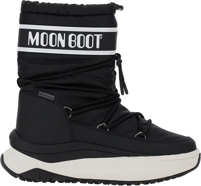 Moon Boot Drawstring Platform Boots