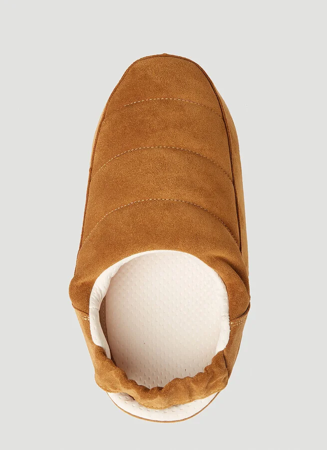 Moon Boot Evolution Suede Flat Shoes - Man Slip Ons Brown Eu 39 - 40 - Image 7