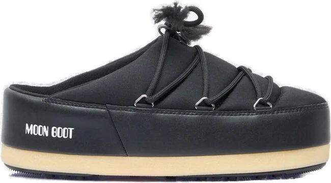 Moon Boot EVX Logo Printed Mules