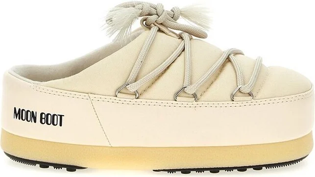 Moon Boot EVX Logo Printed Mules
