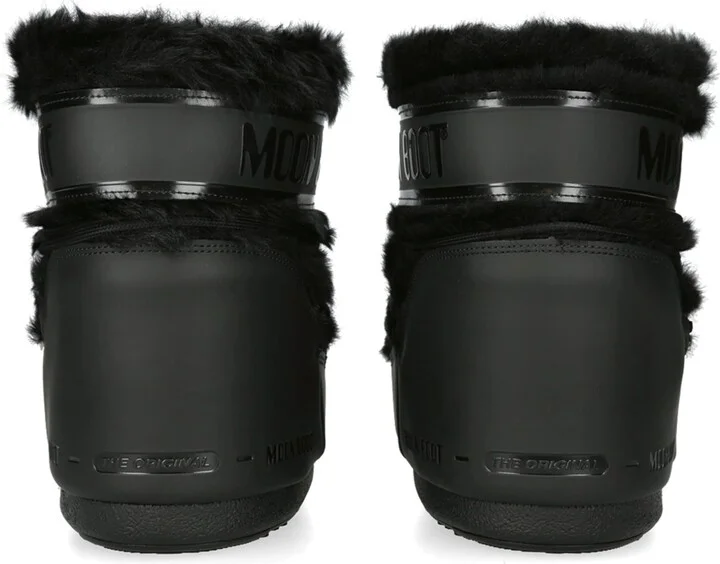 Moon Boot Faux Fur Icon Low Ankle Boots - Image 2