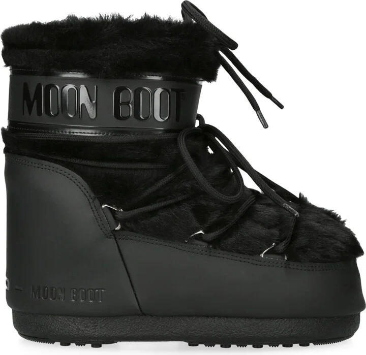 Moon Boot Faux Fur Icon Low Ankle Boots
