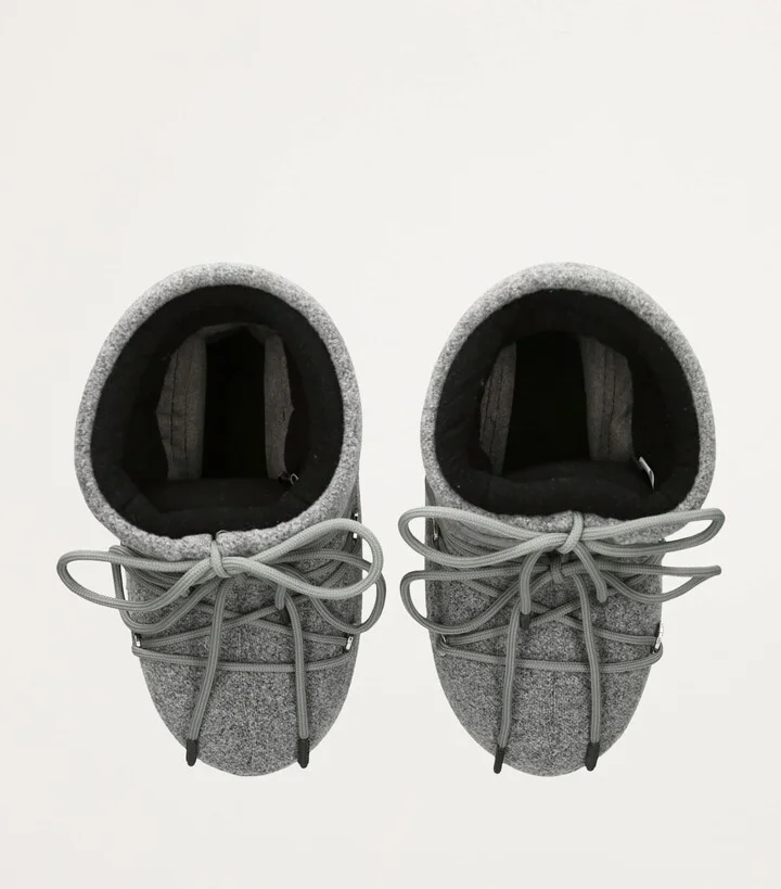 Moon Boot Felt Icon Low Ankle Boots - Image 4