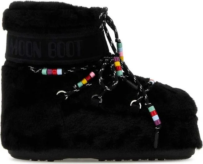 Moon Boot Icon Bead Detailed Snow Boots