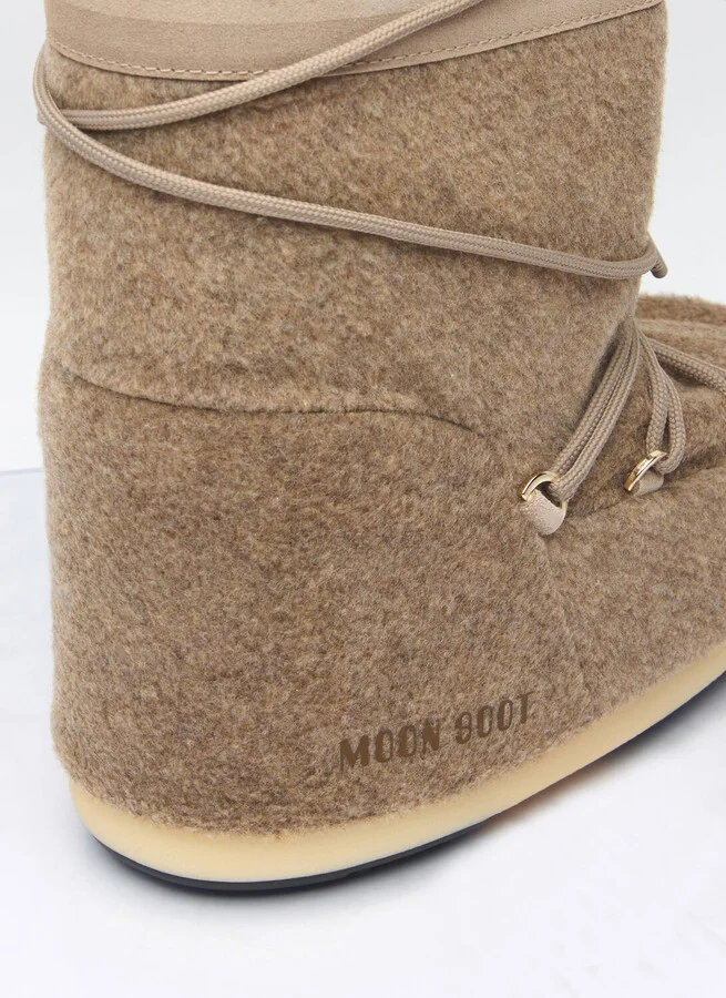 Moon Boot Icon Felt Boots - Boots Beige Eu 42 - 44 - Image 6