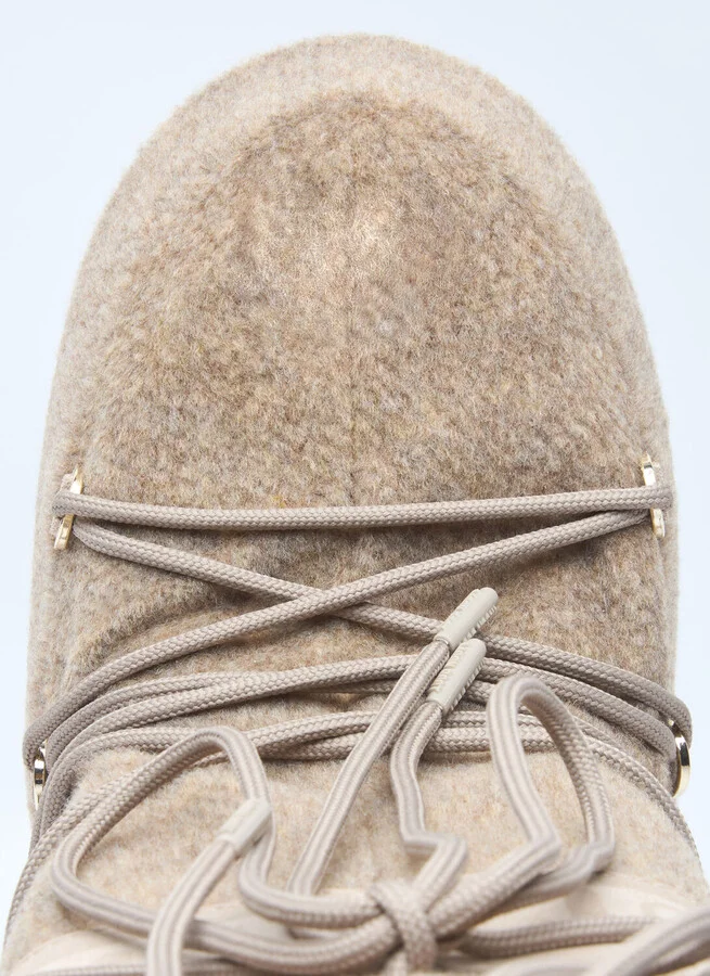 Moon Boot Icon Felt Boots - Boots Beige Eu 42 - 44 - Image 7