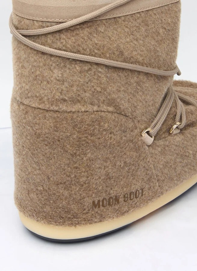 Moon Boot Icon Felt Boots - Boots Black Eu 39 - 41 - Image 6
