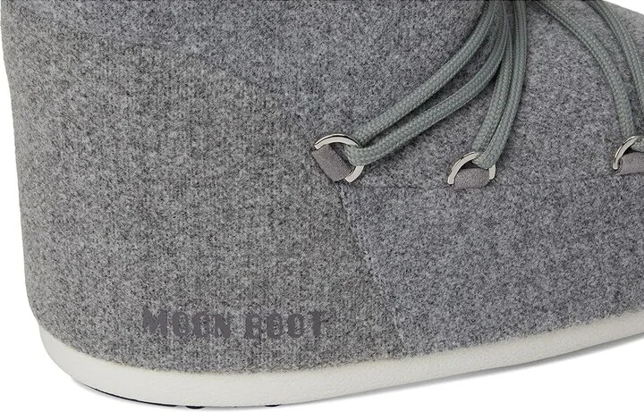 MOON BOOT Icon Felt Boots Grey : EU 42-44 (US Men's 9-10.5 - Women's 10-11.5) Medium, Synthetic - Image 7