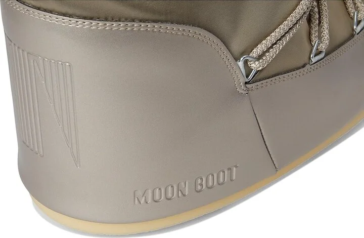 MOON BOOT Icon Glance Boots Platinum : EU 39-41 (US Men's 7-8.5 - Women's 8-9.5) Medium, Nylon - Image 7