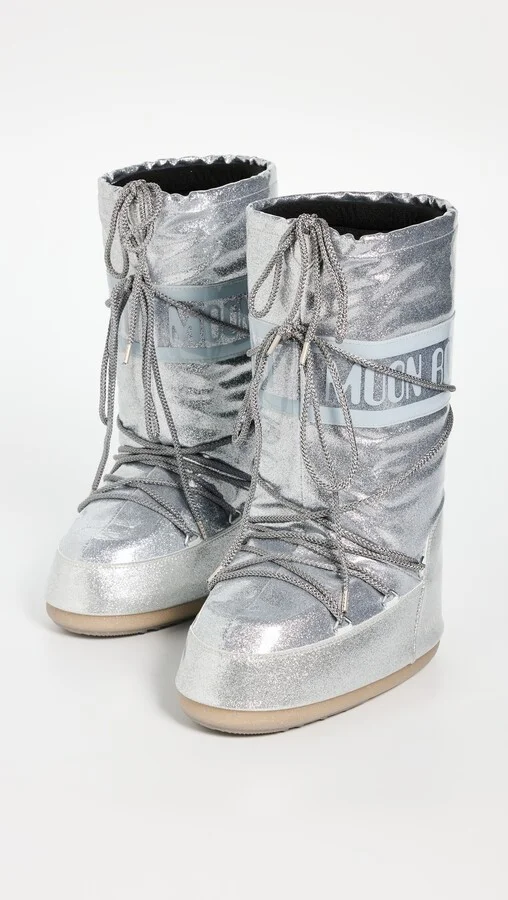Moon Boot Icon Glitter Boots - Image 3