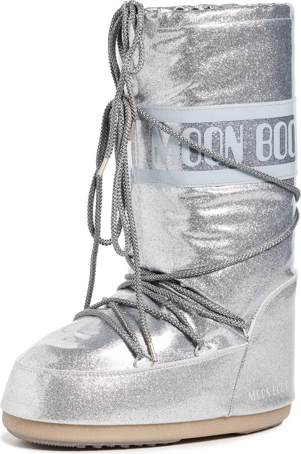 Moon Boot Icon Glitter Boots