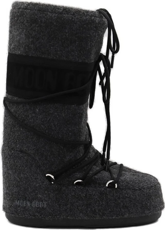 Moon Boot Icon Logo Printed Boots