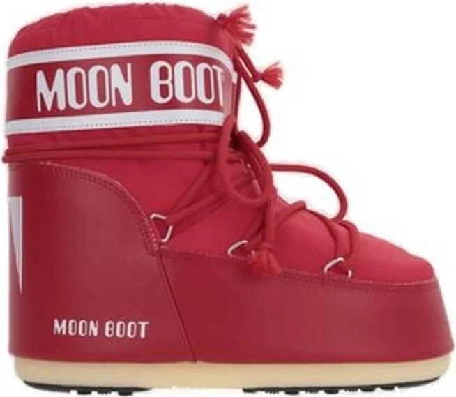 Moon Boot Icon Logo Printed Lace-Up Boots