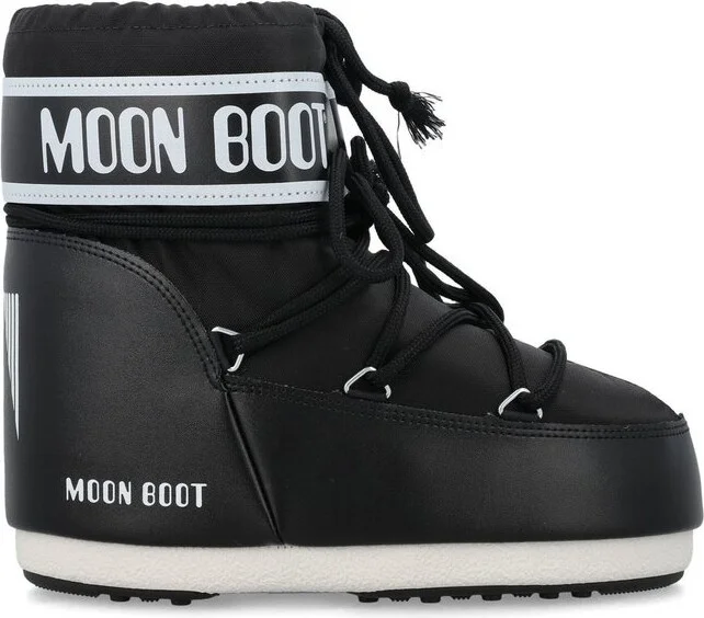Moon Boot Icon Logo Printed Lace-Up Boots