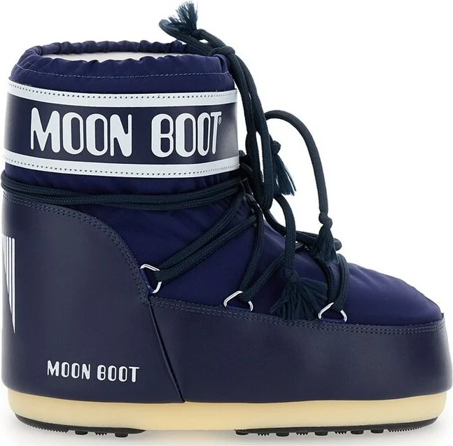 Moon Boot Icon Logo Printed Lace-Up Boots
