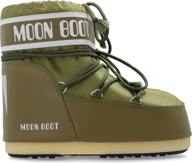 Moon Boot Icon Logo Printed Lace-Up Boots