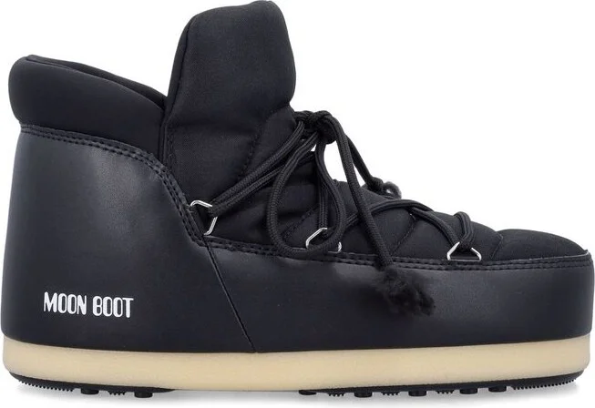 Moon Boot Icon Logo Printed Lace-Up Boots