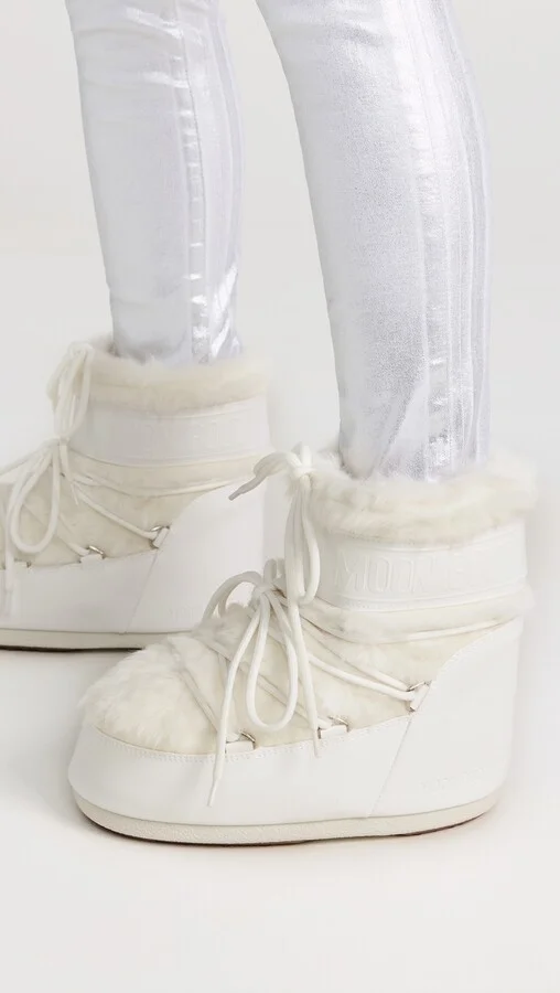 Moon Boot Icon Low Faux Fur Boots - Image 3