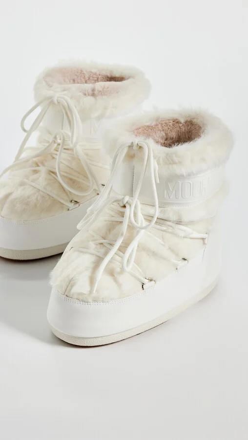 Moon Boot Icon Low Faux Fur Boots - Image 4