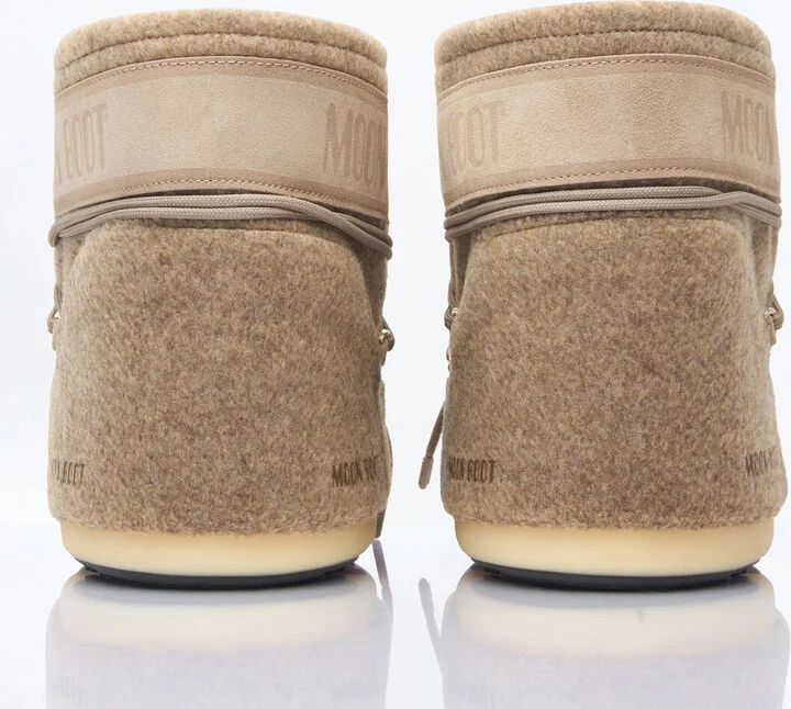 Moon Boot Icon Low Felt Boots - Boots Beige Eu 42 - 44 - Image 5