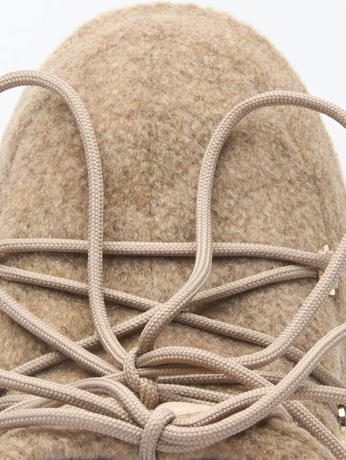 Moon Boot Icon Low Felt Boots - Boots Beige Eu 42 - 44 - Image 7