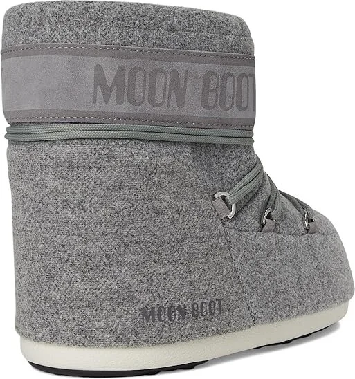 MOON BOOT Icon Low Felt Boots Grey : EU 42-44 (US Men's 9-10.5 - Women's 10-11.5) Medium, Synthetic - Image 4