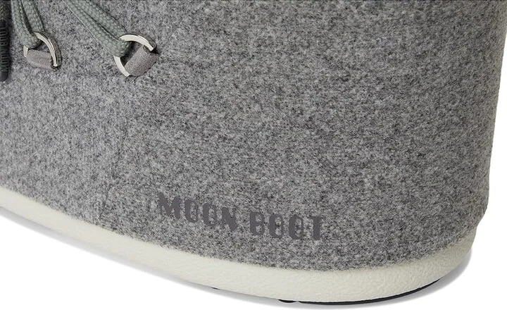 MOON BOOT Icon Low Felt Boots Grey : EU 42-44 (US Men's 9-10.5 - Women's 10-11.5) Medium, Synthetic - Image 7