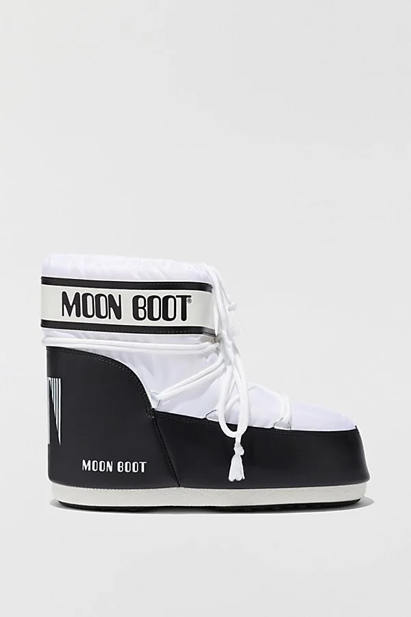 Moon Boot Icon Low Nylon Boot in White