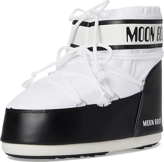 MOON BOOT Icon Low Nylon Boots White : EU 36-38 (US Men's - 4.5-6 - Women's 5.5-7) Medium - Image 5