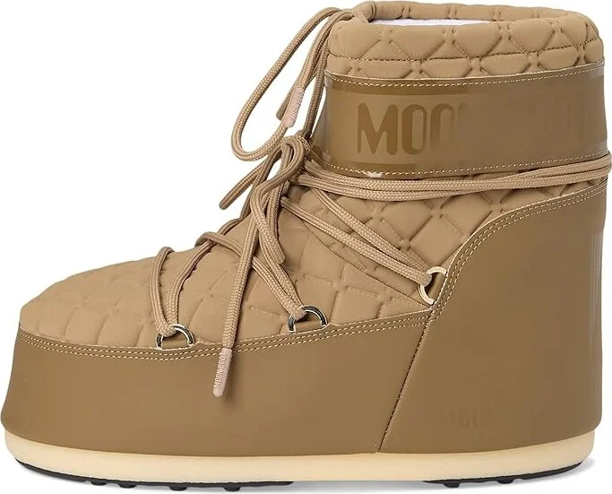 MOON BOOT Icon Low Quilt Boots Caramel : EU 39-41 (US Men's 7-8.5 - Women's 8-9.5) Medium, Synthetic - Image 6