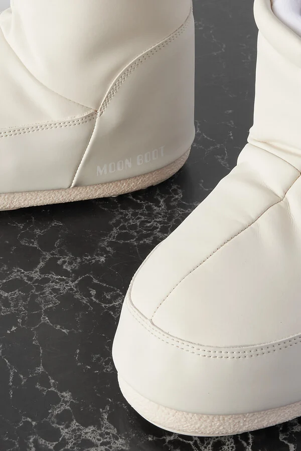 Moon Boot - Icon Low Rubber Snow Boots - Cream - Image 4