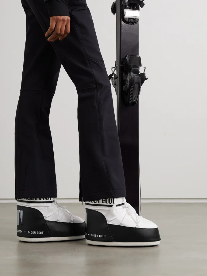 Moon Boot - Icon Low Shell And Faux Leather Snow Boots - White - Image 2