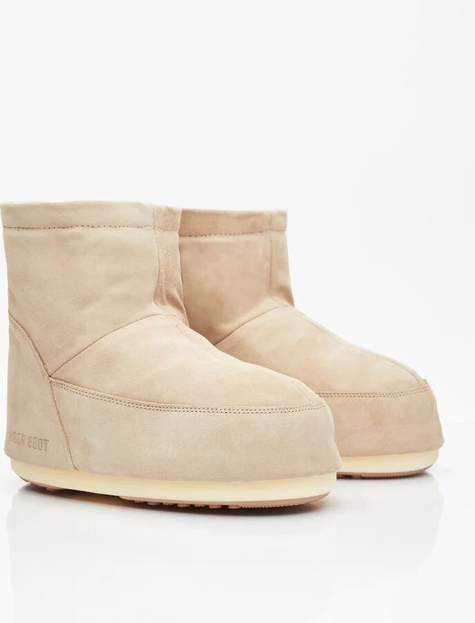 Moon Boot Icon Low Suede Boots - Boots Beige Eu 39 - 41 - Image 3