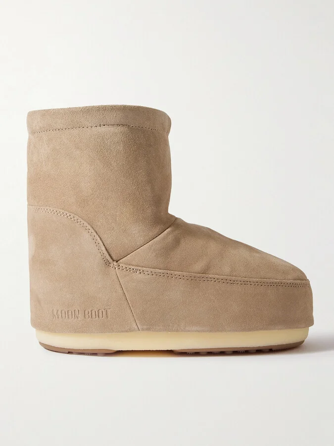 Moon Boot - Icon Low Suede Snow Boots - Neutrals