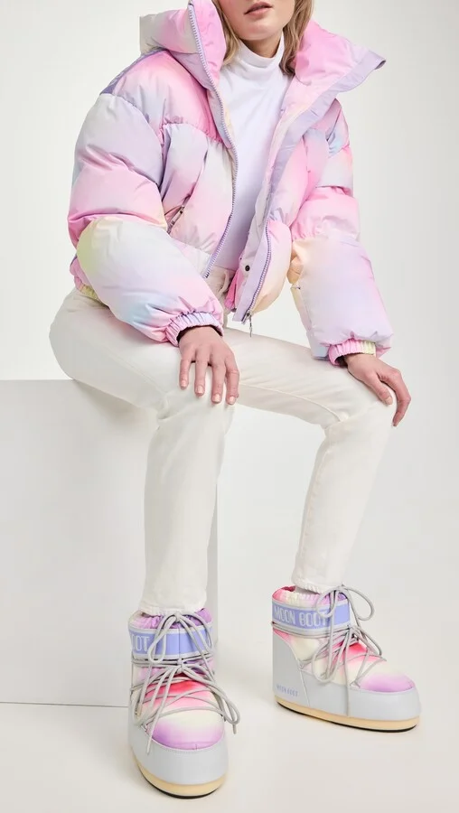 Moon Boot Icon Low Tie Dye Boots - Image 4