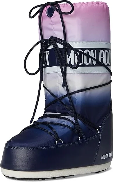 MOON BOOT Icon Moonrise Boots Blue : EU 35-38 (US Men's 3.5-6 - Women's 4.5-7) Medium, Synthetic - Image 5