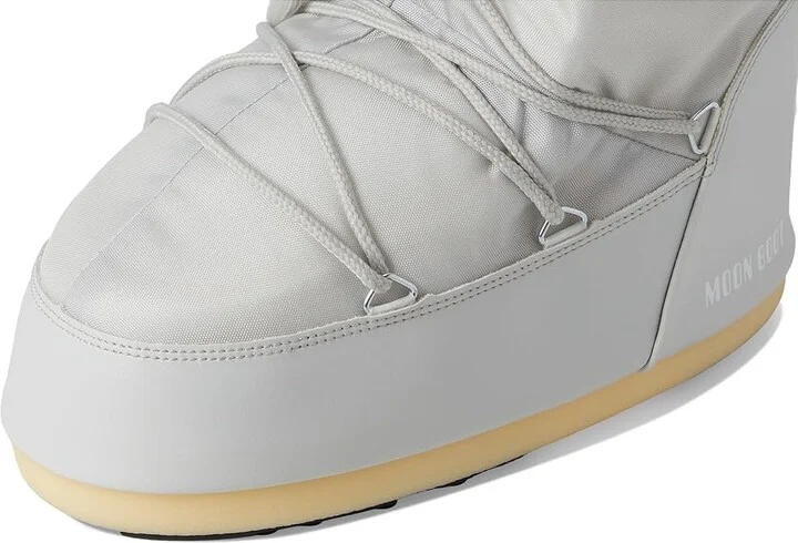 MOON BOOT Icon Nylon Boots Glacier Grey : 45-47 (US Men's 11.5-13 - Women's 12.5-14) Medium - Image 7