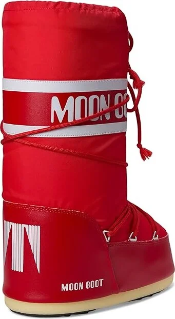 MOON BOOT Icon Nylon Boots Glacier Grey : 45-47 (US Men's 11.5-13 - Women's 12.5-14) Medium - Image 10