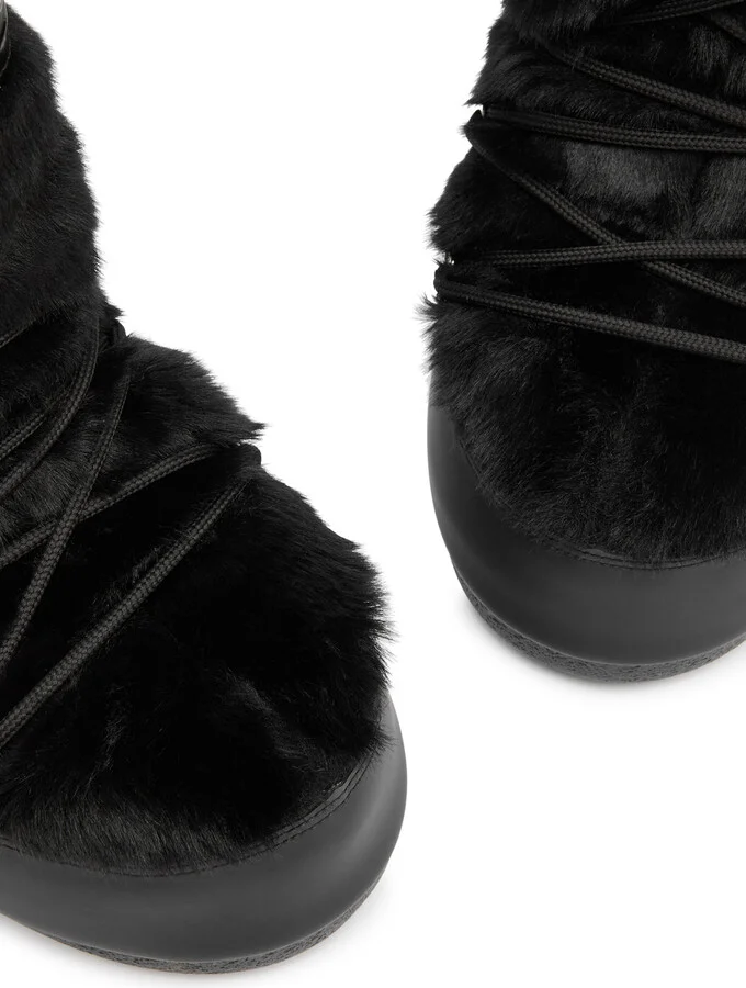 Moon Boot Icon Padded Faux fur Mid-calf Snow Boots - Image 3