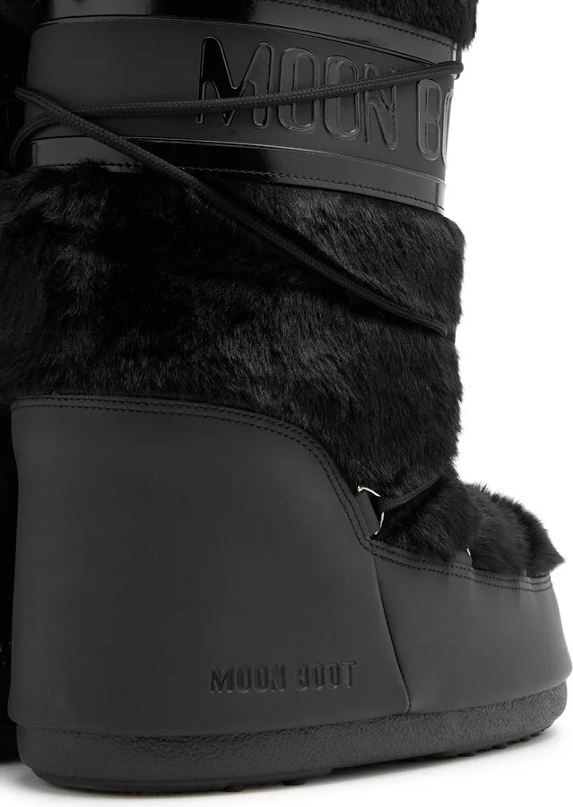 Moon Boot Icon Padded Faux fur Mid-calf Snow Boots - Image 4