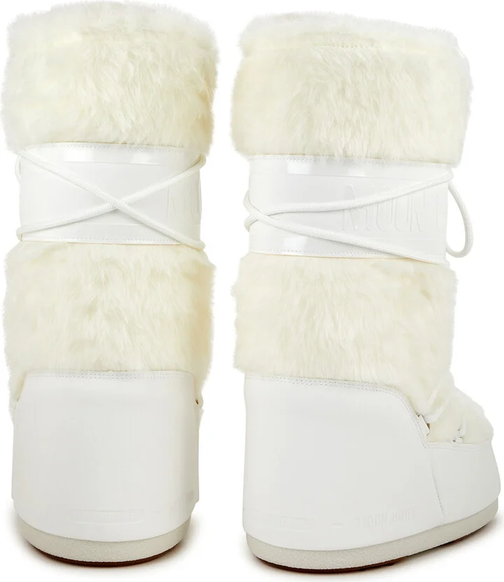Moon Boot Icon Padded Faux fur Mid-calf Snow Boots - Image 7