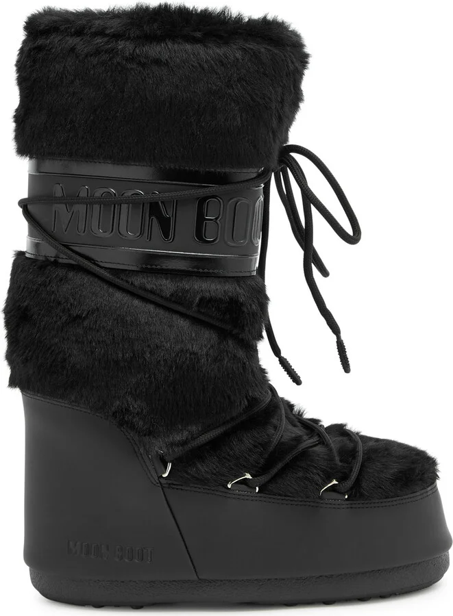 Moon Boot Icon Padded Faux fur Mid-calf Snow Boots