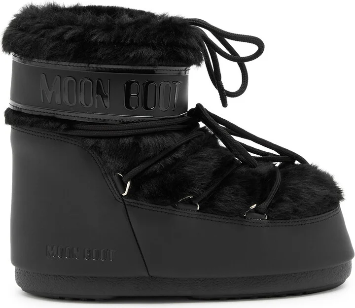 Moon Boot Icon Padded Faux fur Snow Boots