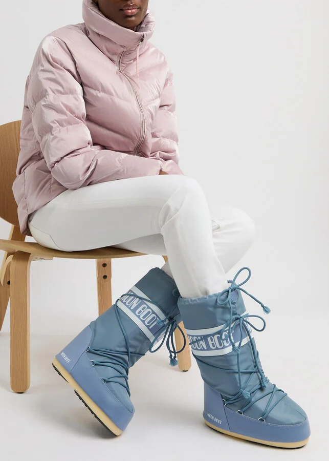Moon Boot Icon Padded Nylon Mid-calf Snow Boots - Image 5