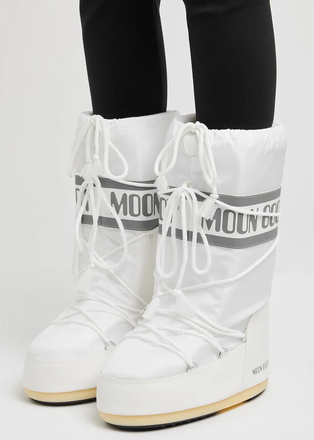 Moon Boot Icon Padded Nylon Mid-calf Snow Boots - Image 5