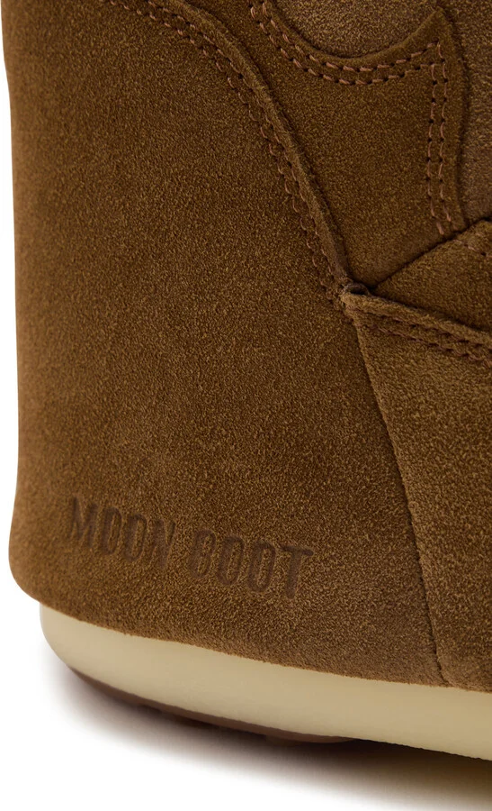 Moon Boot Icon Padded Suede Mid-calf Snow Boots Tan - Image 4
