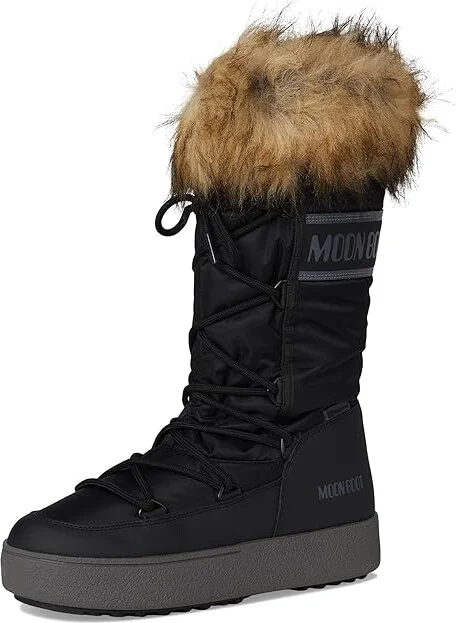 MOON BOOT Ltrack Monaco Wp Boots Black : EU 38 (US Men's 6 - Women's 7) Medium - Image 5