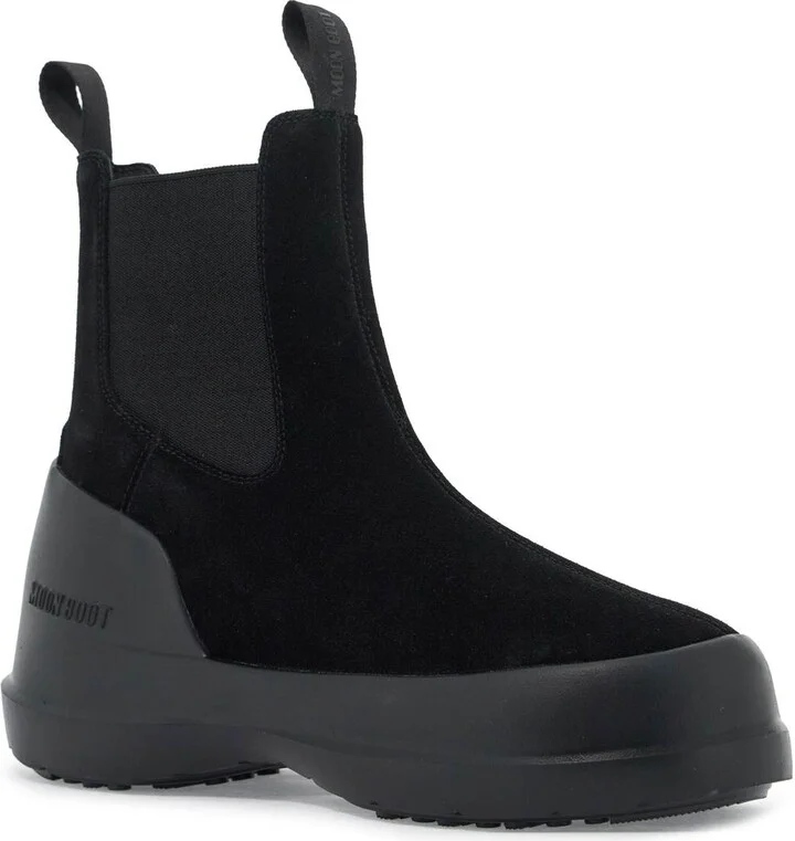 MOON BOOT luna chelsea suede leather ankle - Image 4