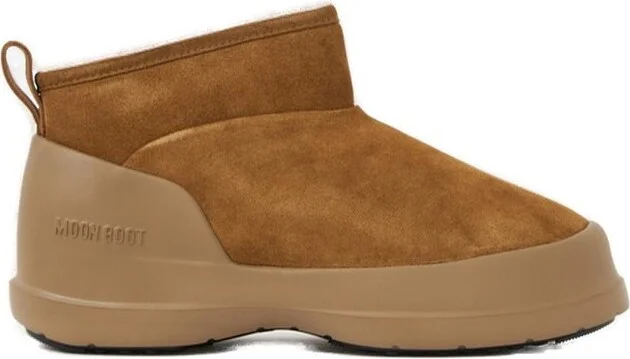 Moon Boot Luna Logo Debossed Slip-On Boots