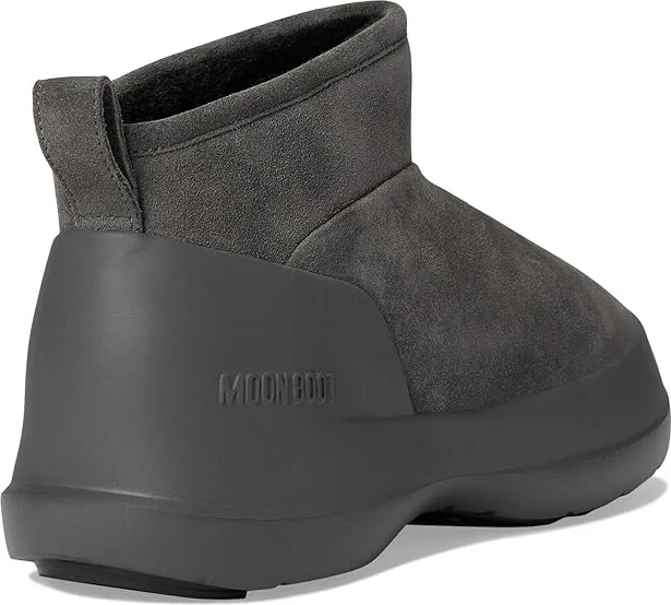 MOON BOOT Luna Low Boot Suede Boots Cognac : EU 38 (US Men's 6 - Women's 7) Medium, Rubber/Suede - Image 10